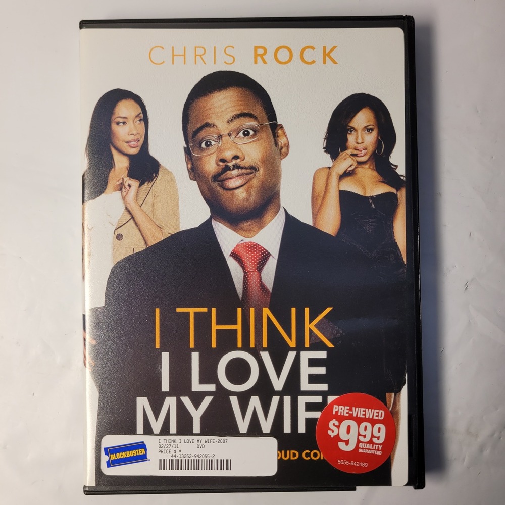 Fox Searchlight I Think I Love My Wife DVD Chris Rock Kerry Washingto 2007 Movie